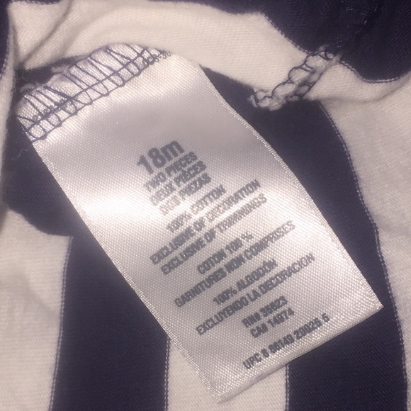 SALEππ CARTERS Girls Stripped Ruffle Top - Picture 4 of 4